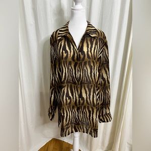 Long Sleeve Animal print shirt